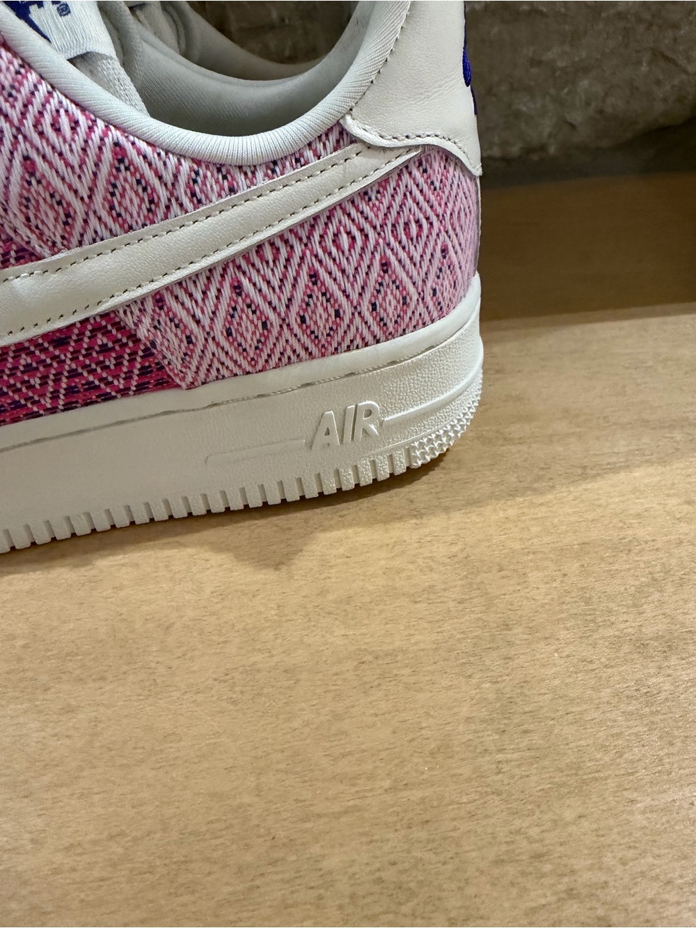 Nike Air Force 1 Low “Woven Together” Sneakers size 7 - Picture 7 of 14
